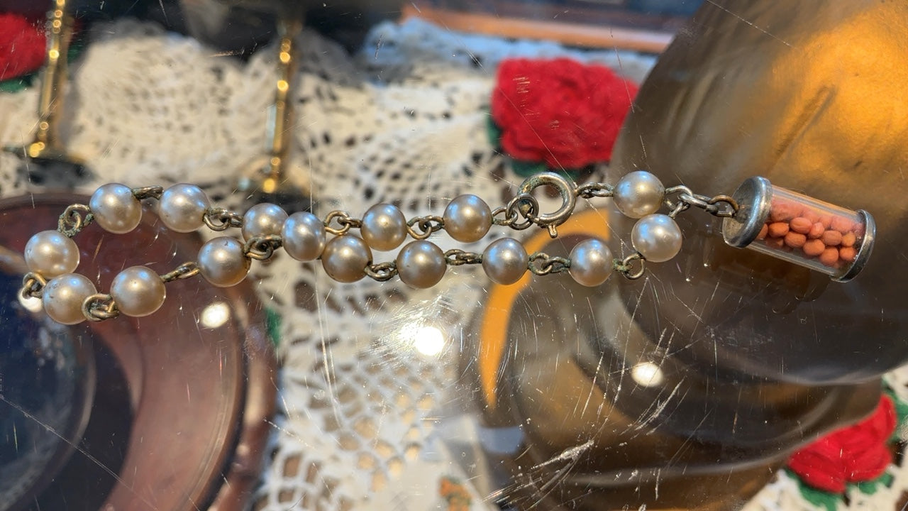 Vintage Jar Charm bracelet