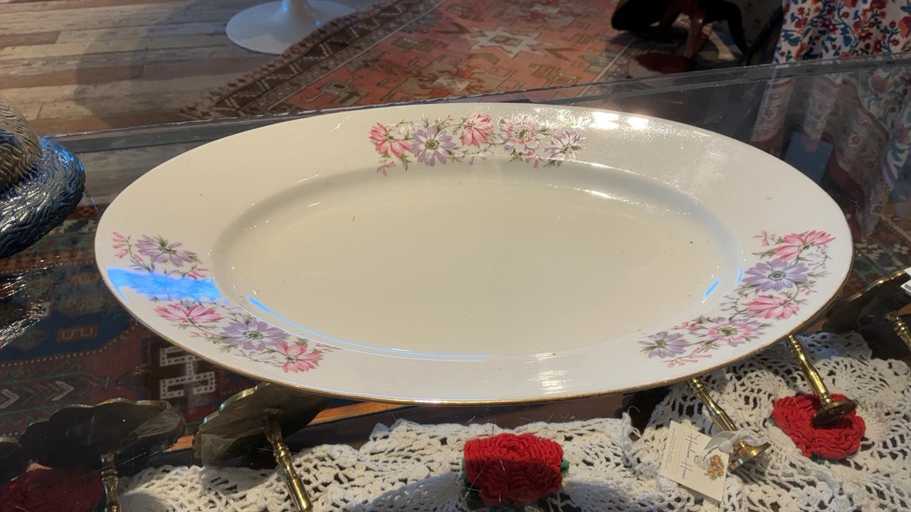 Floral Platter