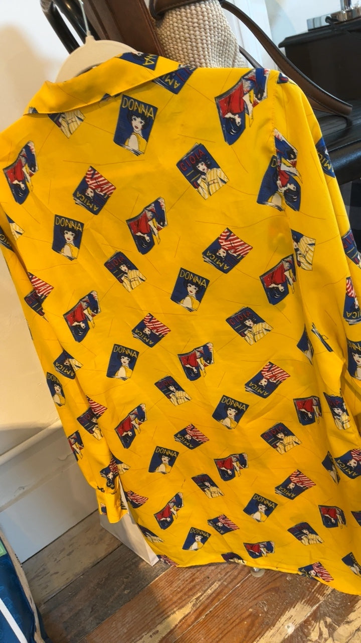 Yellow Blouse 