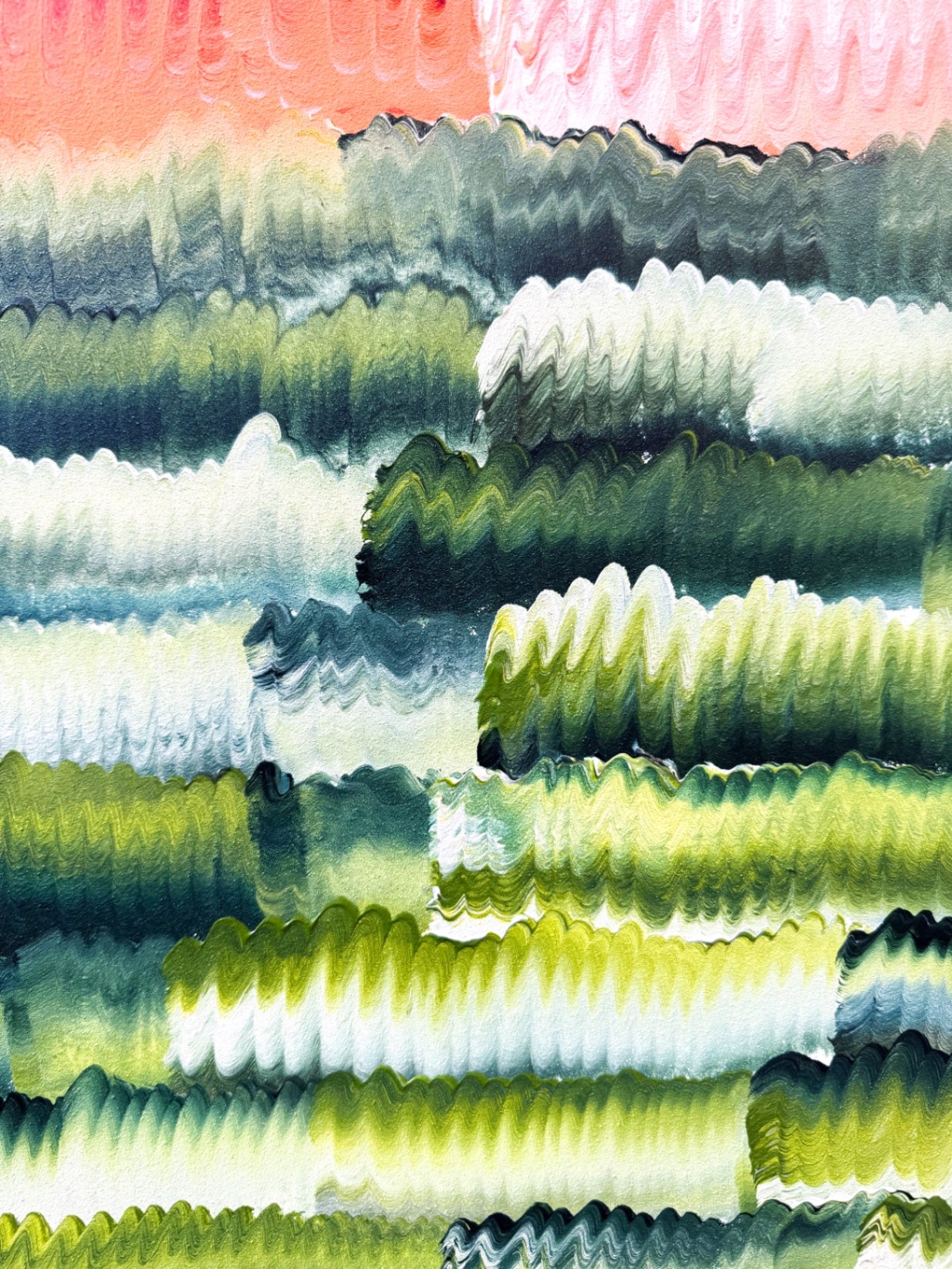 “Heat Wave” by Dorothy Art, 24x36”