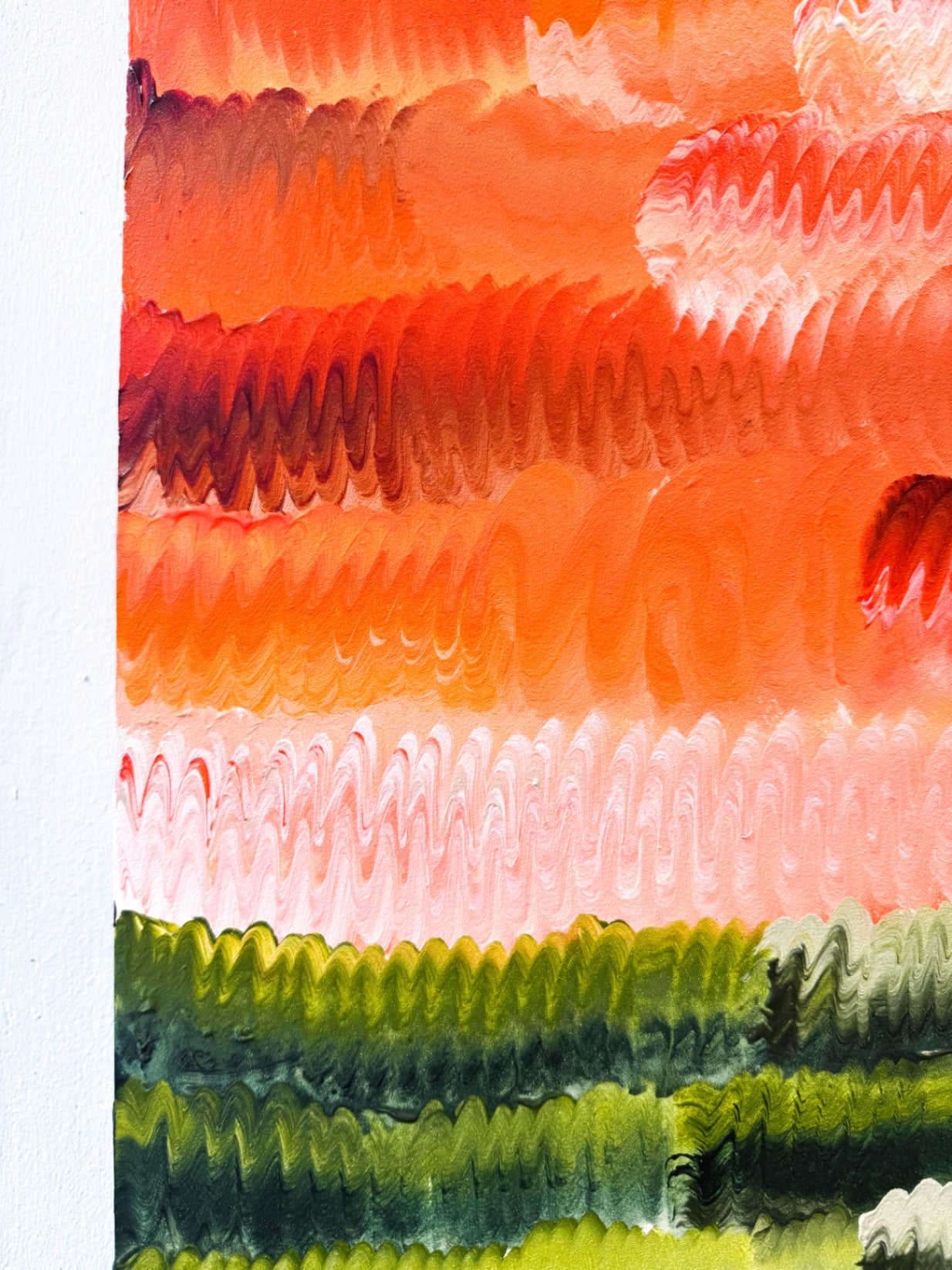 “Heat Wave” by Dorothy Art, 24x36”