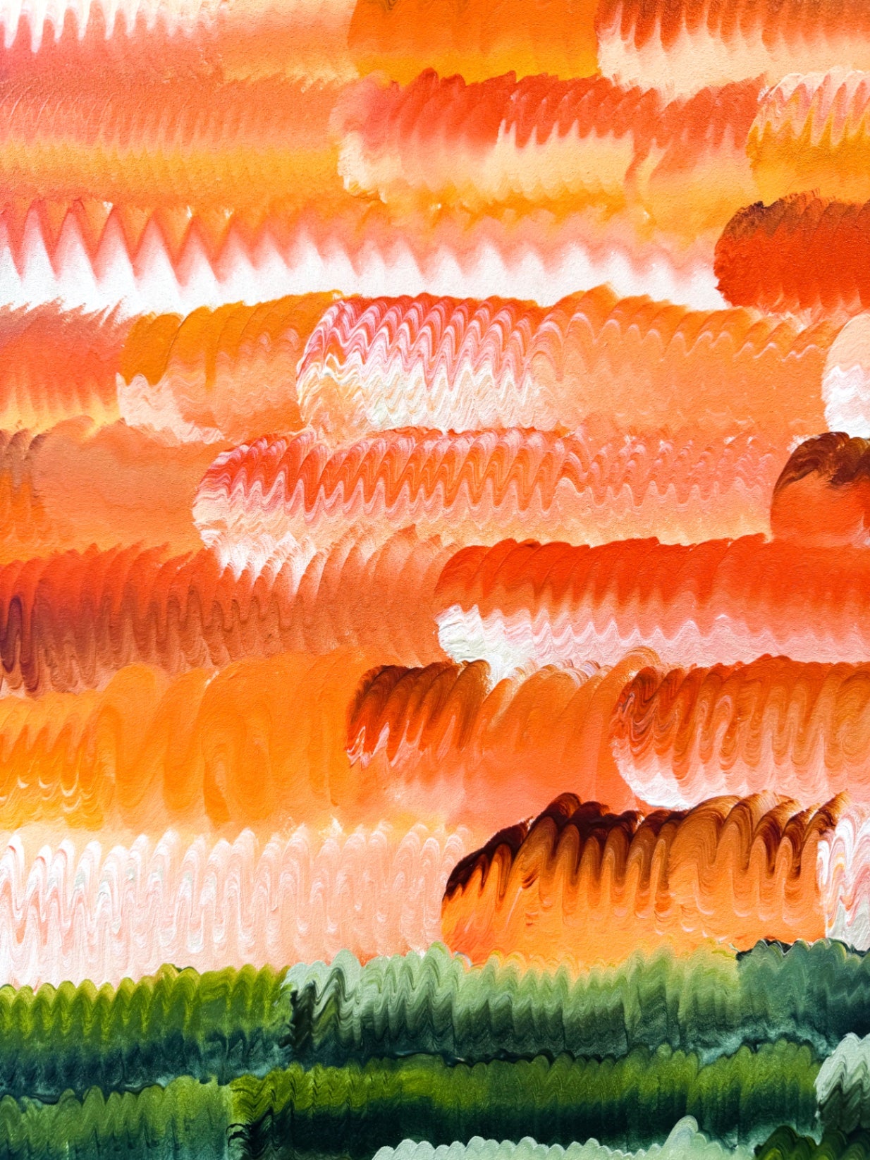 “Heat Wave” by Dorothy Art, 24x36”