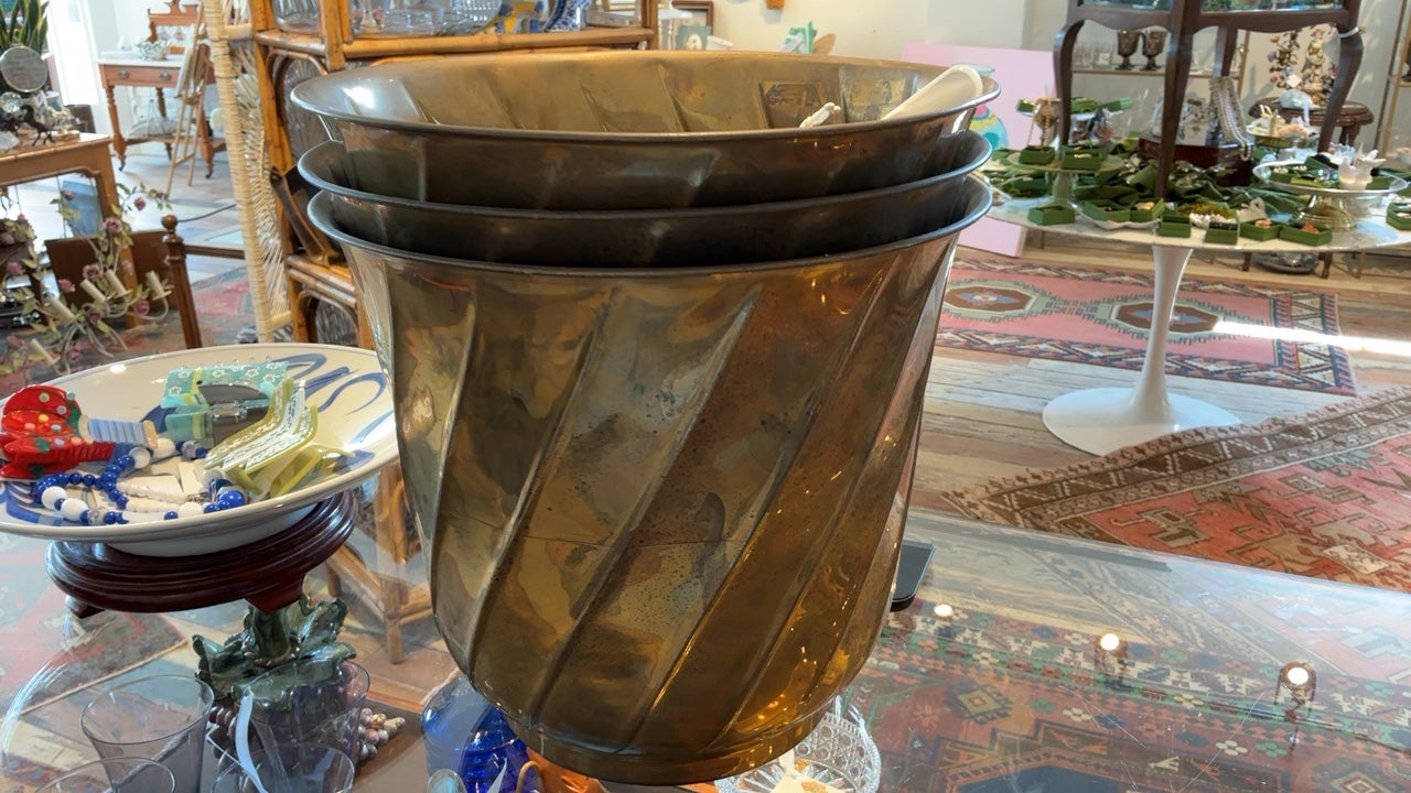 Brass Planter