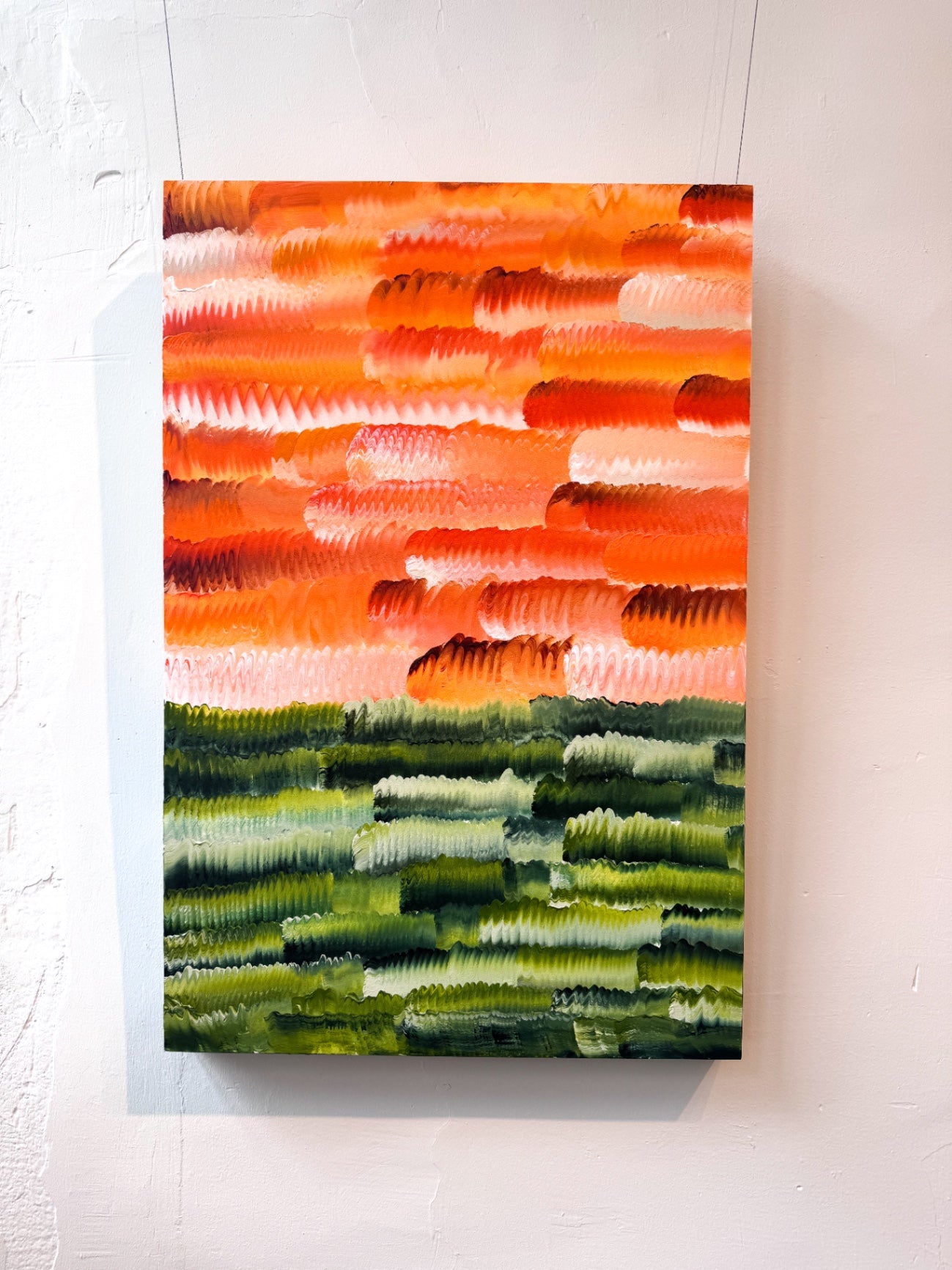 “Heat Wave” by Dorothy Art, 24x36”