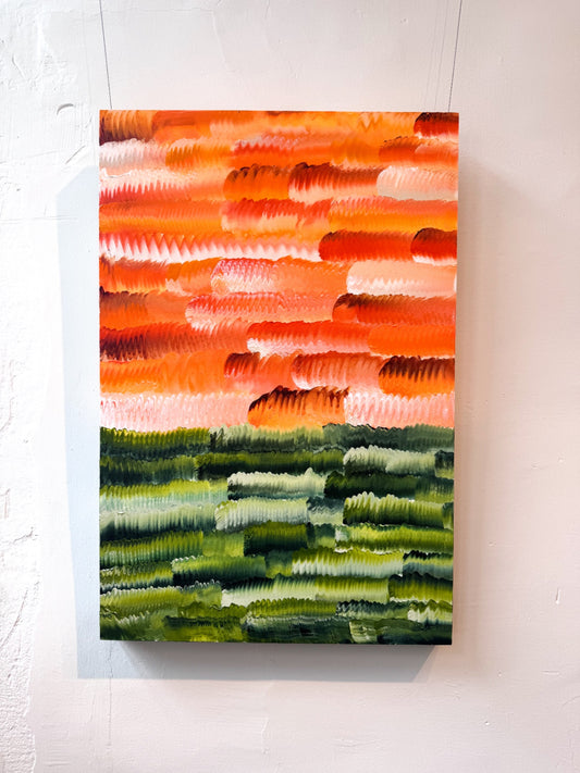 “Heat Wave” by Dorothy Art, 24x36”