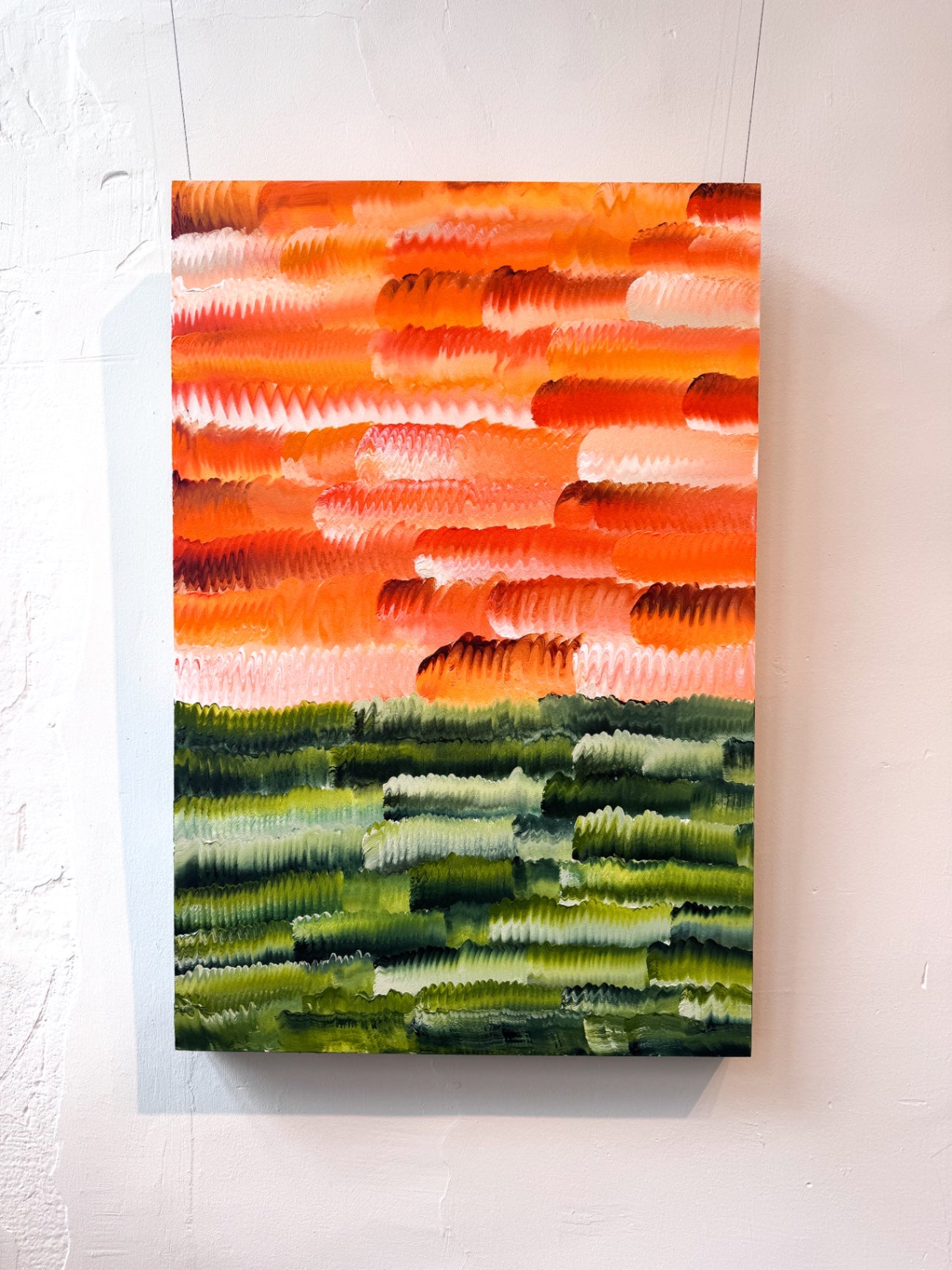 “Heat Wave” by Dorothy Art, 24x36”