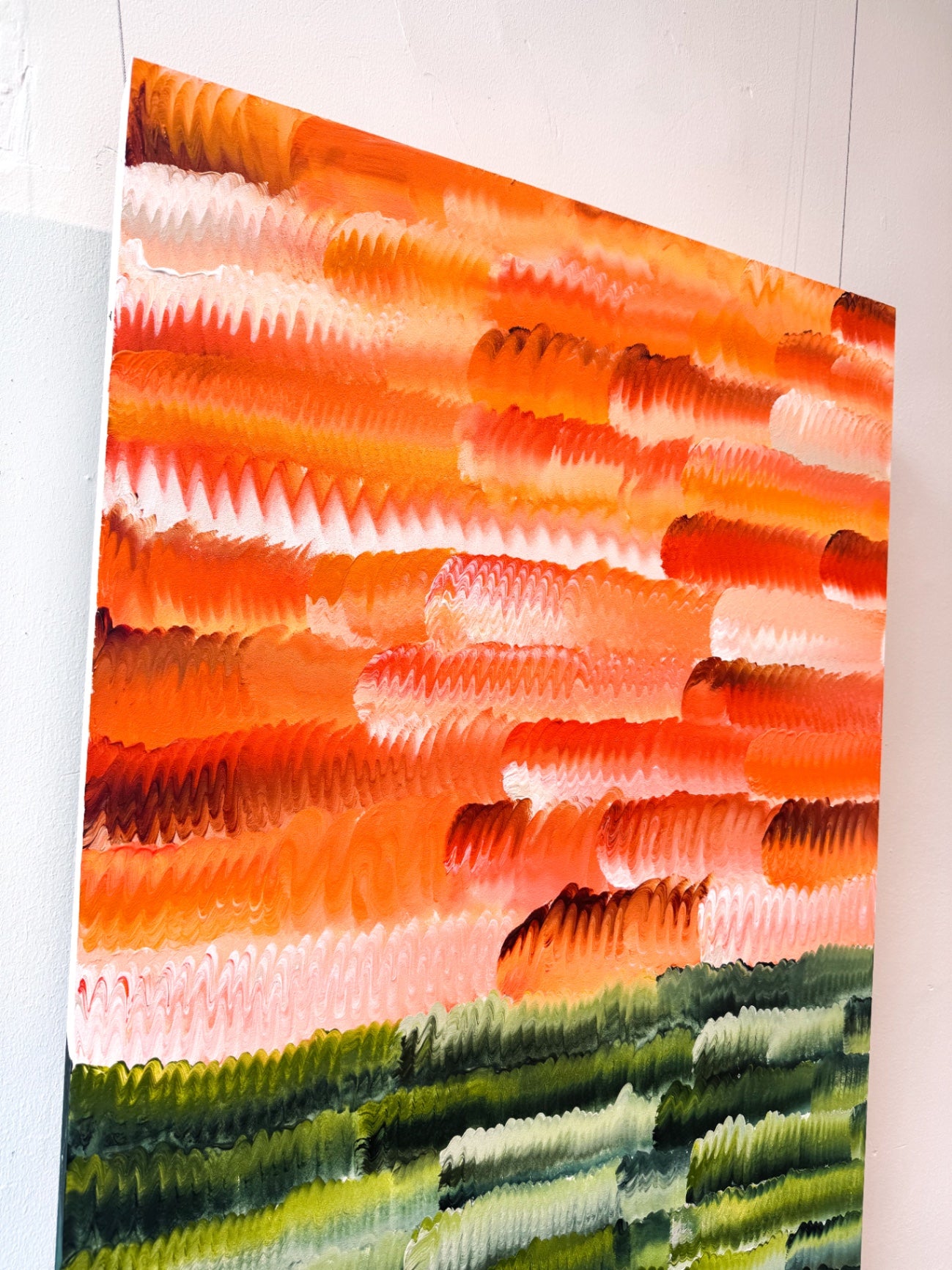 “Heat Wave” by Dorothy Art, 24x36”
