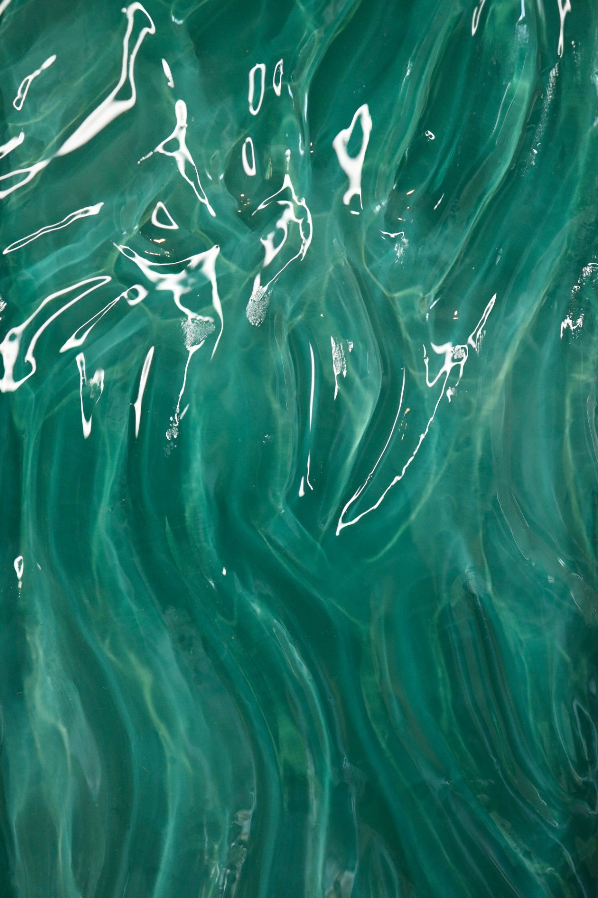 Aerial Waves - Emerald Coast Green
