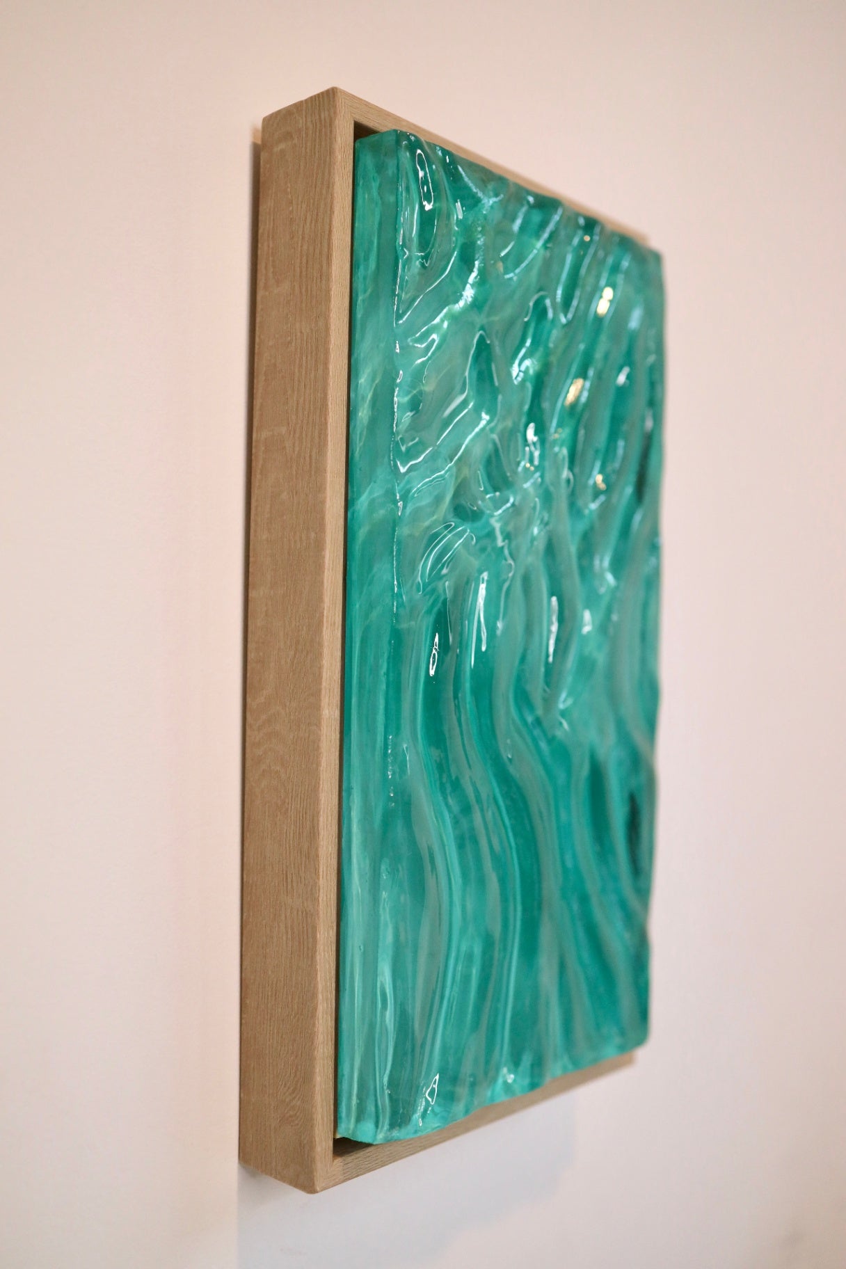 Aerial Waves - Emerald Coast Green