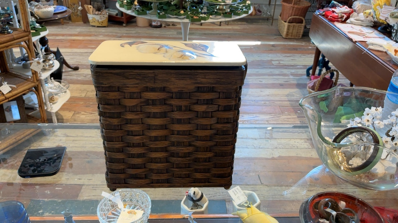 Wooden Cotton Purse 