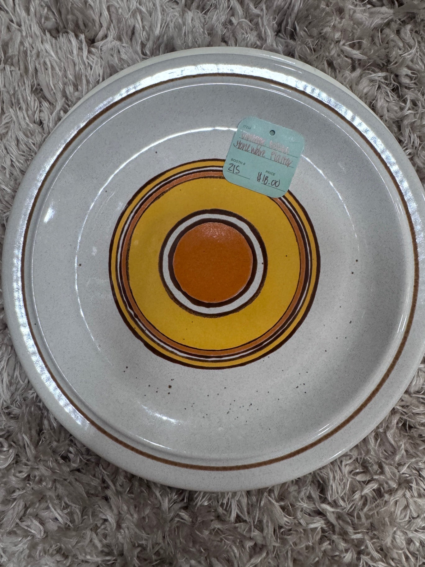 Vintage Nikko Stoneware Platter