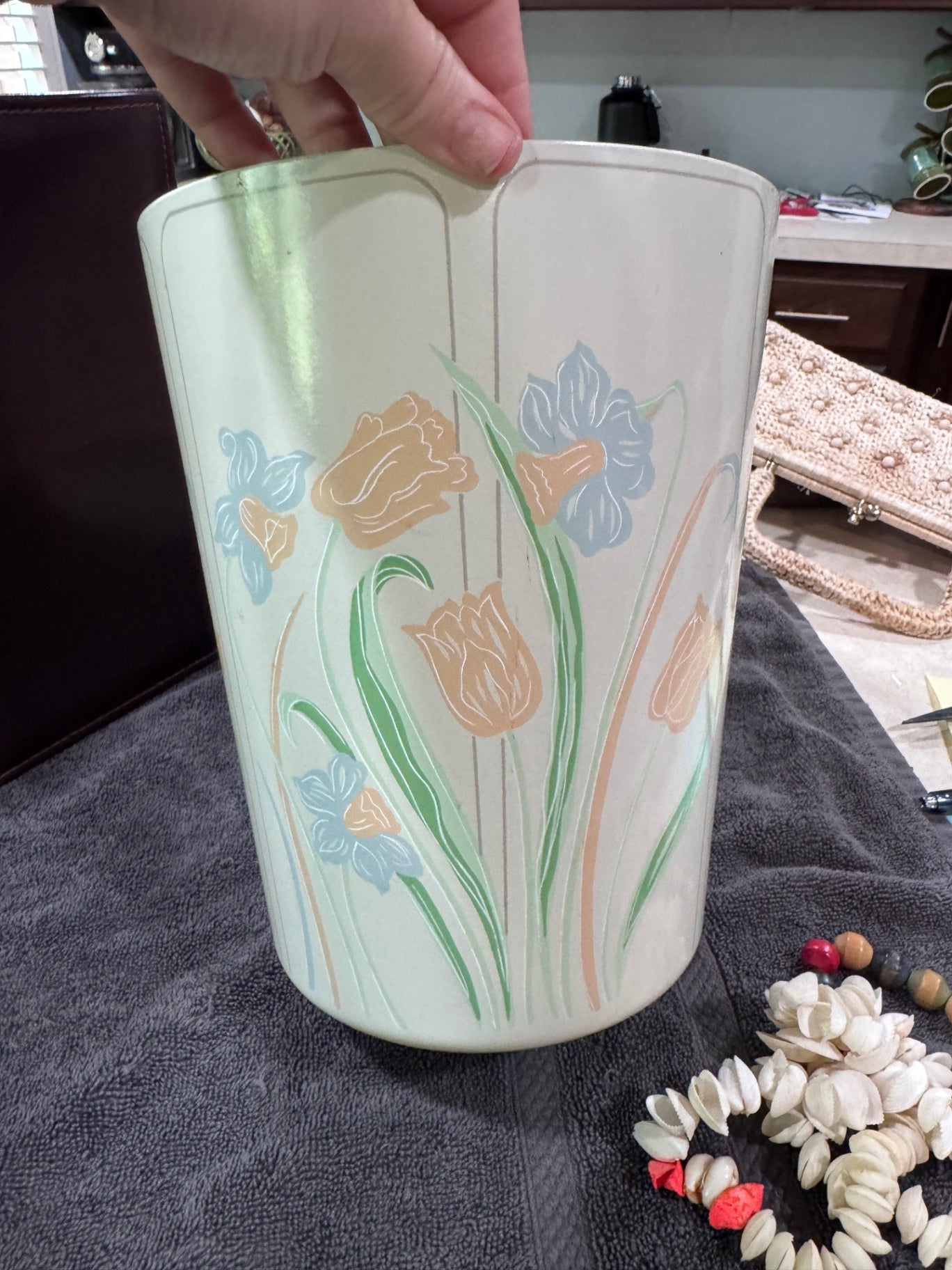Vintage 1980s Andre Richard Trash Bin