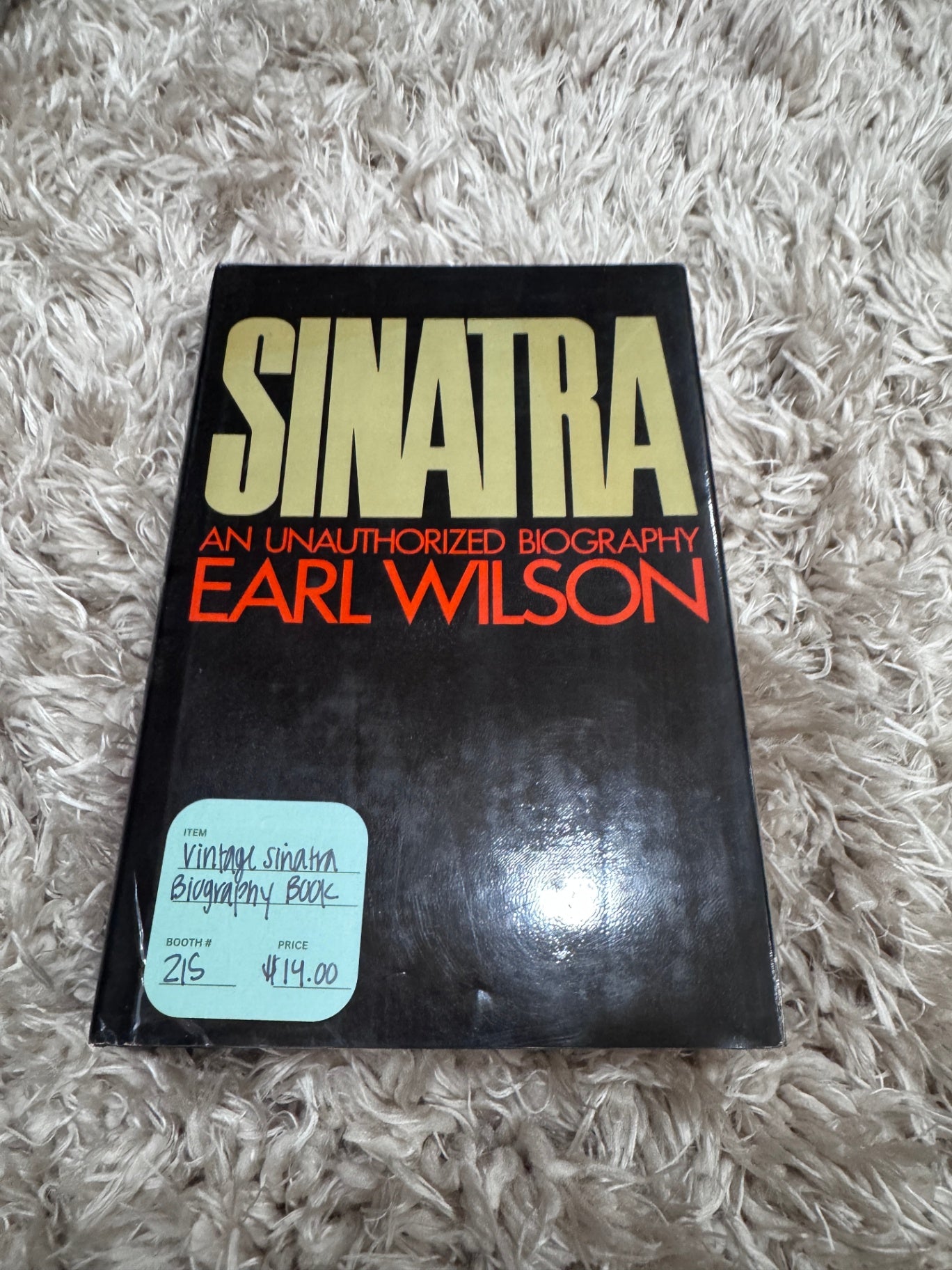 Vintage Sinatra Biography Book