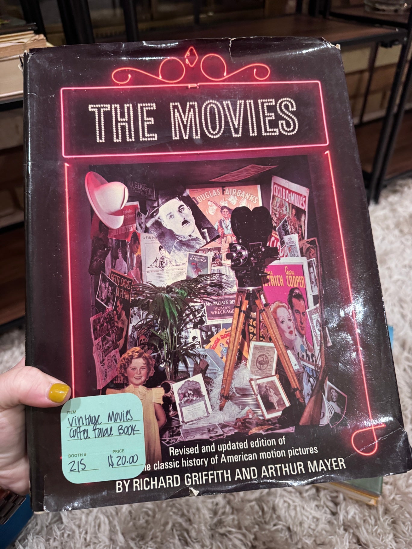 Vintage Movies Coffee Table Book