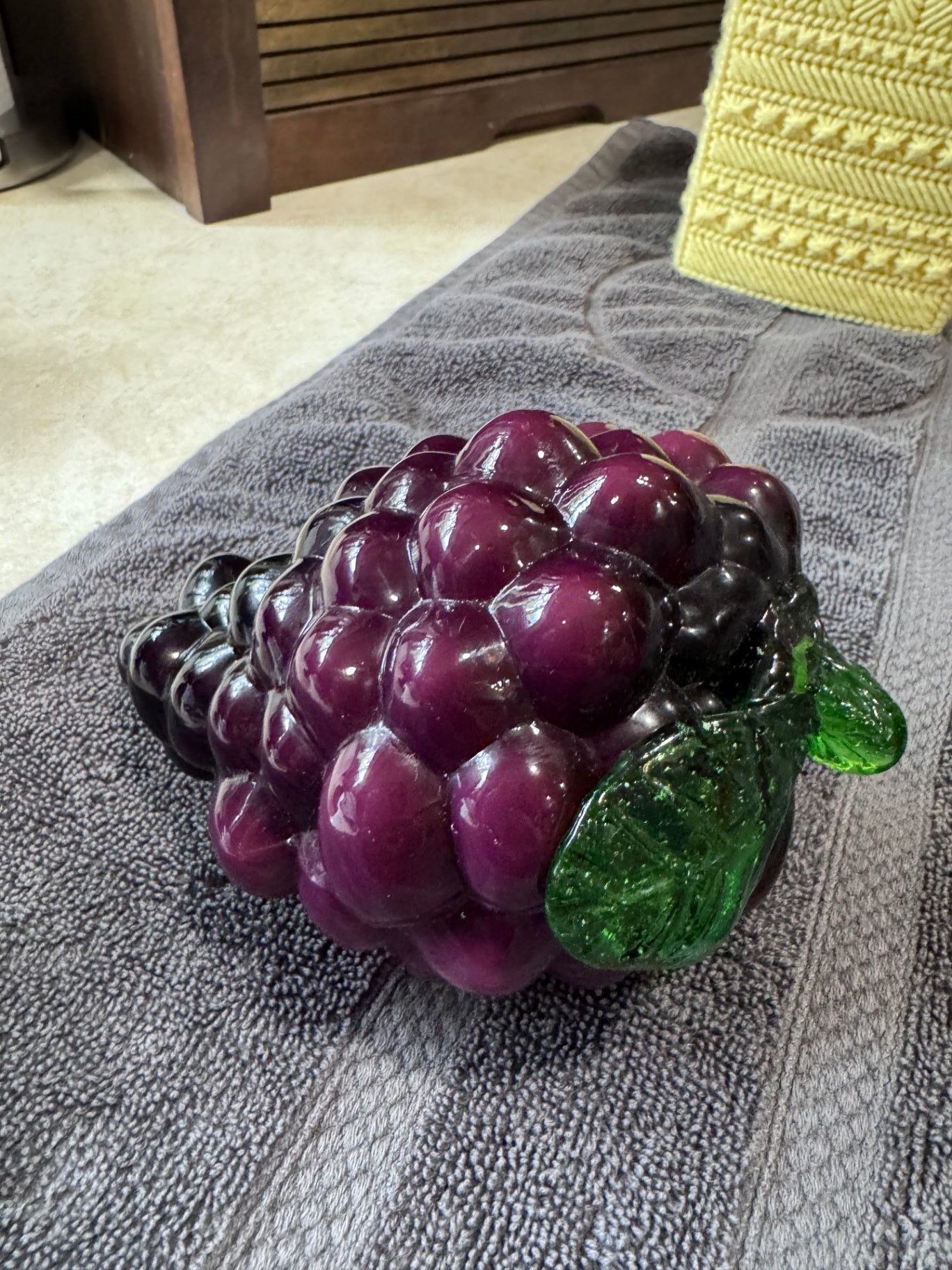 MCM Blown Glass Grapes