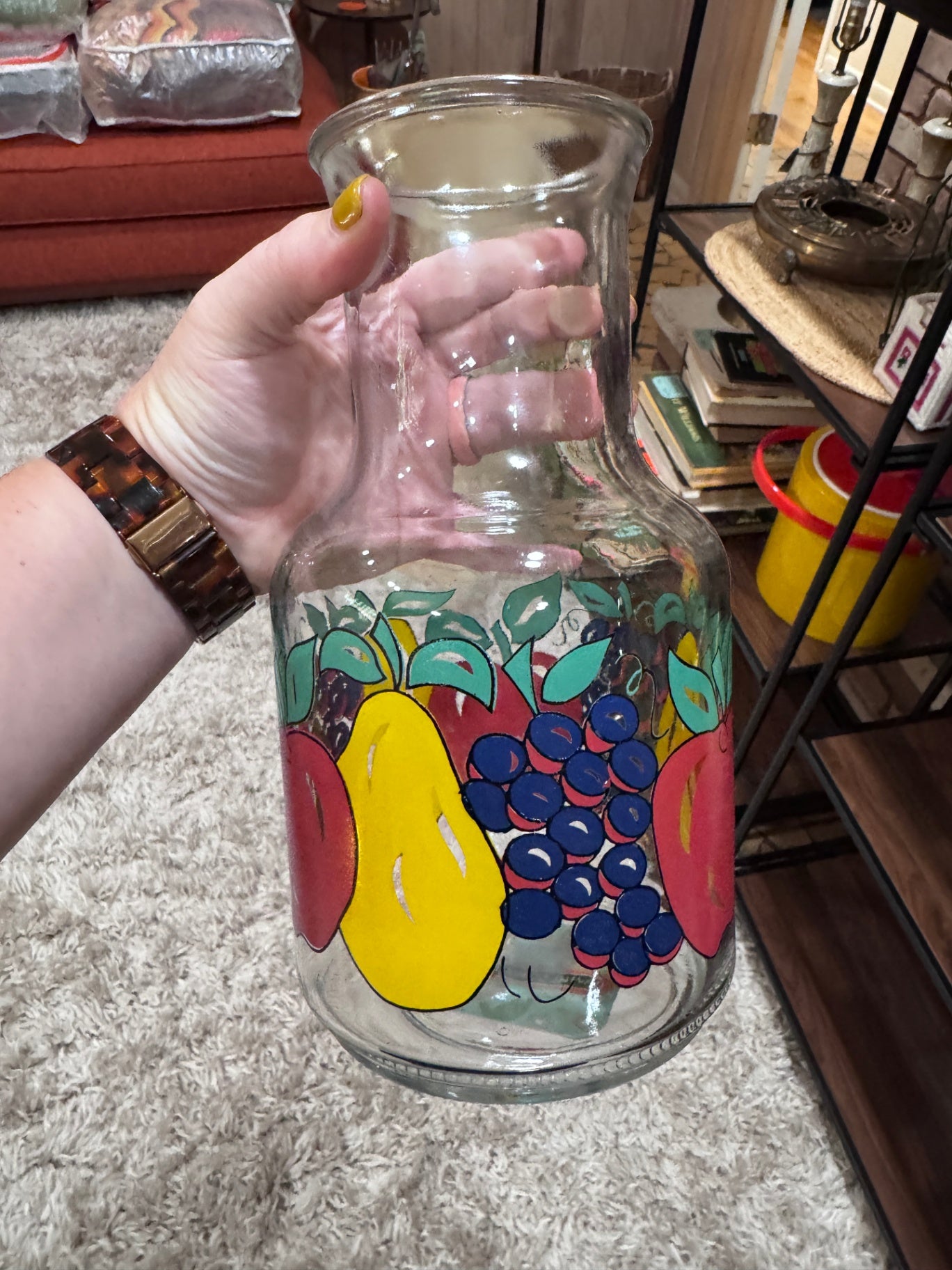 Vintage KIG Indonesia Retro Juice Carafe