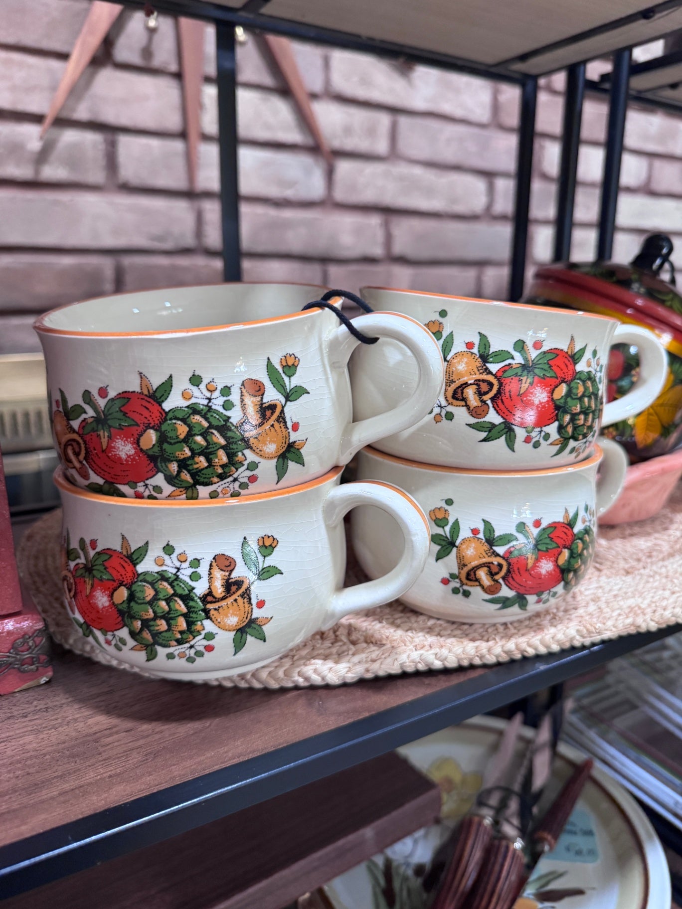 Set of 4 Vintage Soup Bowls