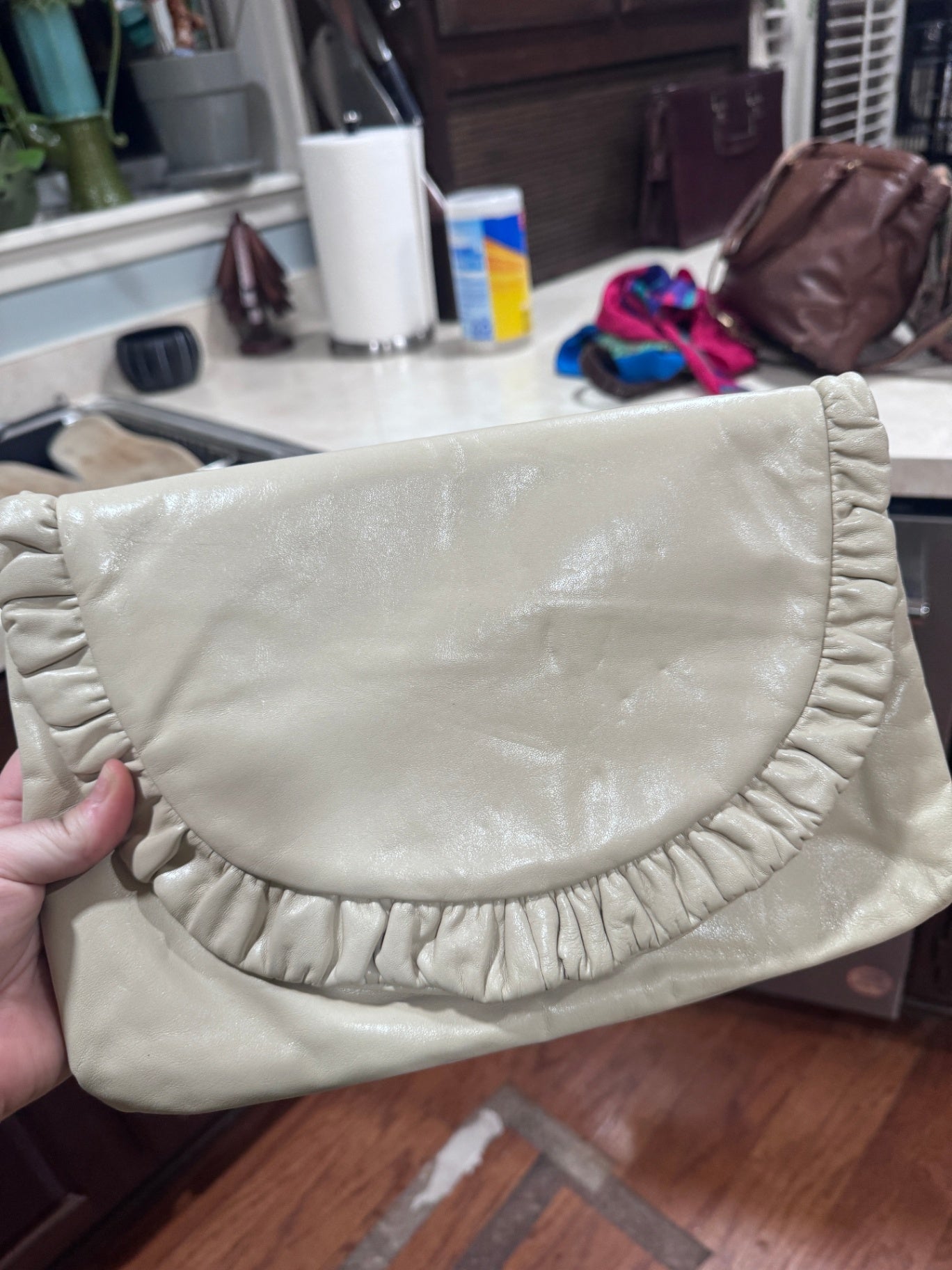 Vintage Cream Purse