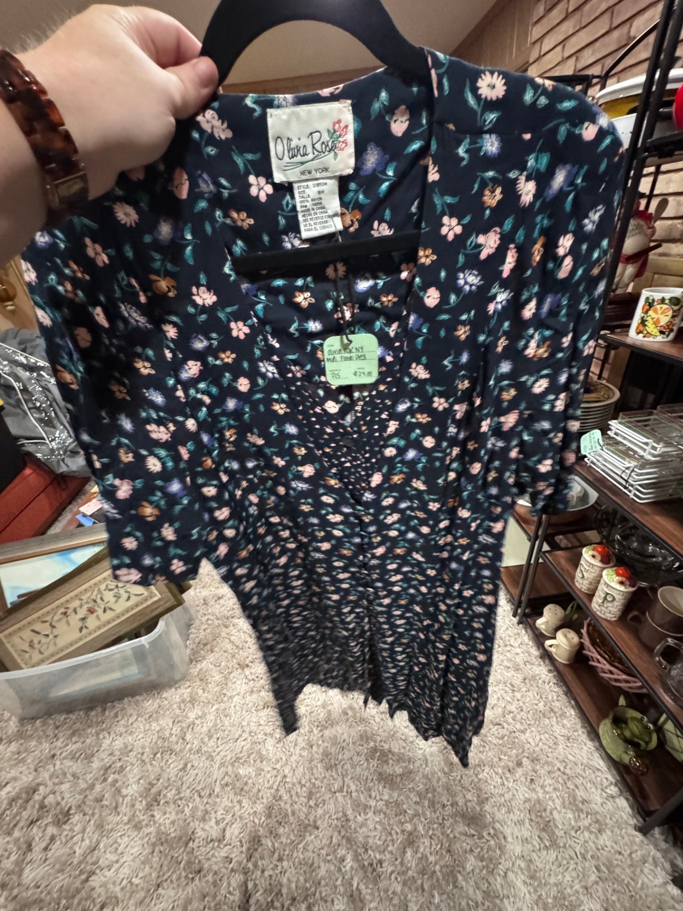 Olivia Rose NY Midi Floral Dress