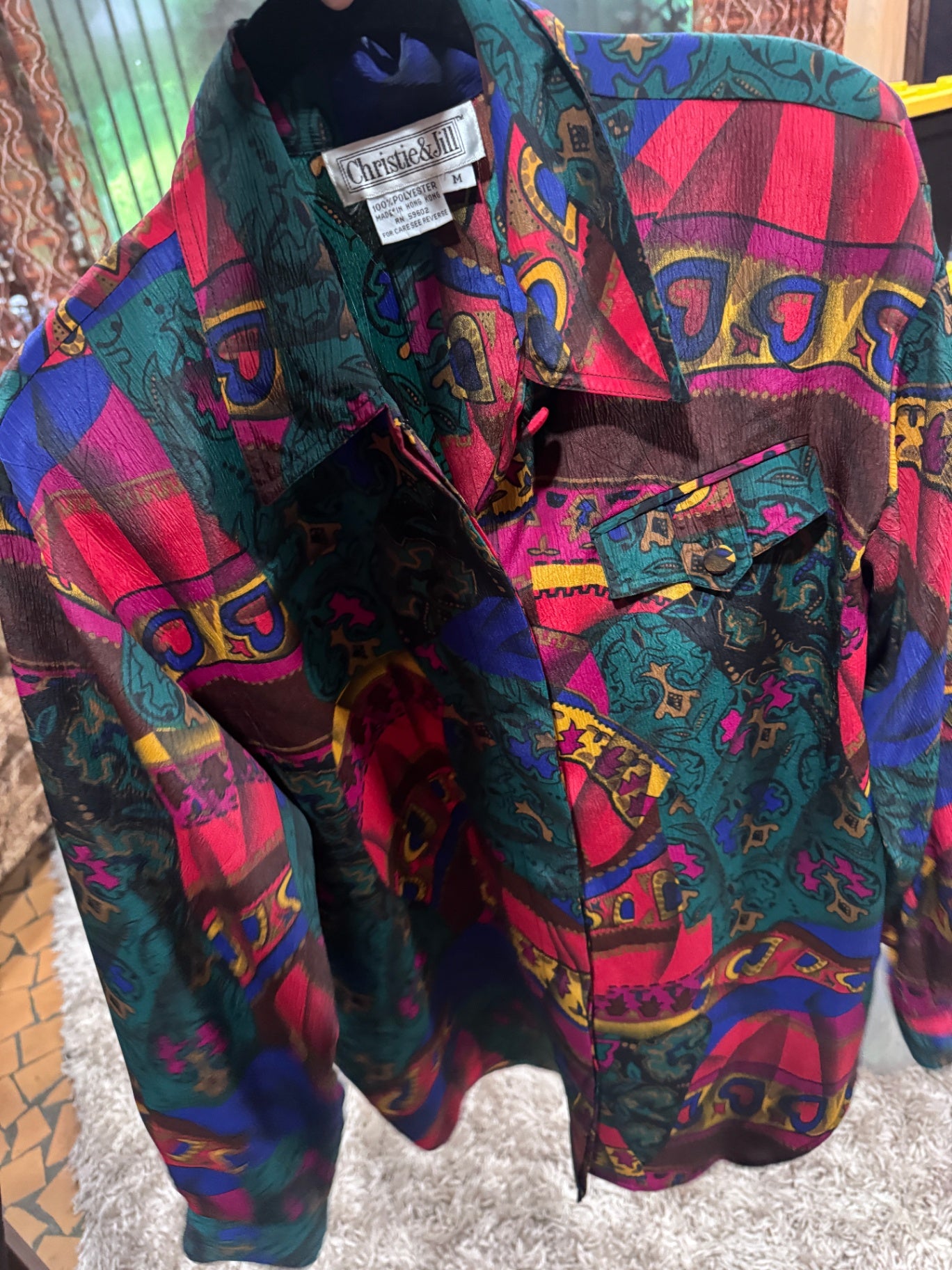 1990s Christie & Jill Blouse