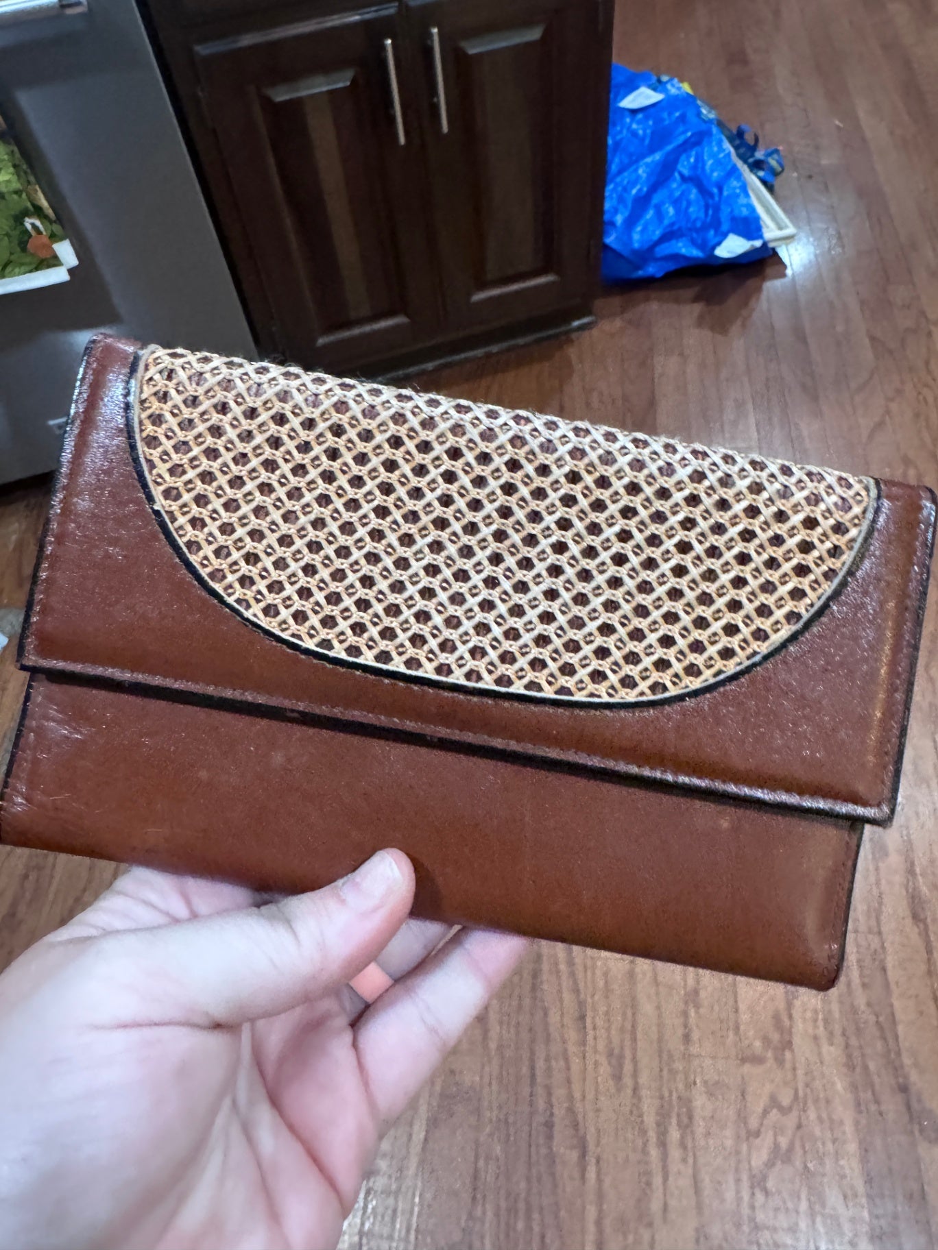 Vintage Princess Gardner Leather Wallet