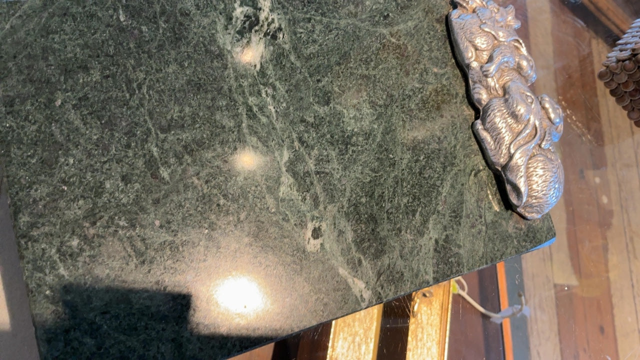Vintage Bunny Marble Cheese Board 