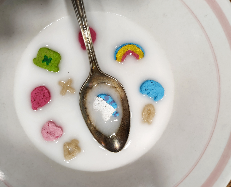 "rainbow chaser" Girl Dinner #496