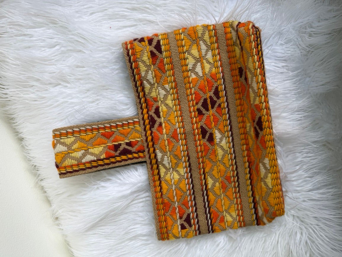 70s multi-color embroidered bag