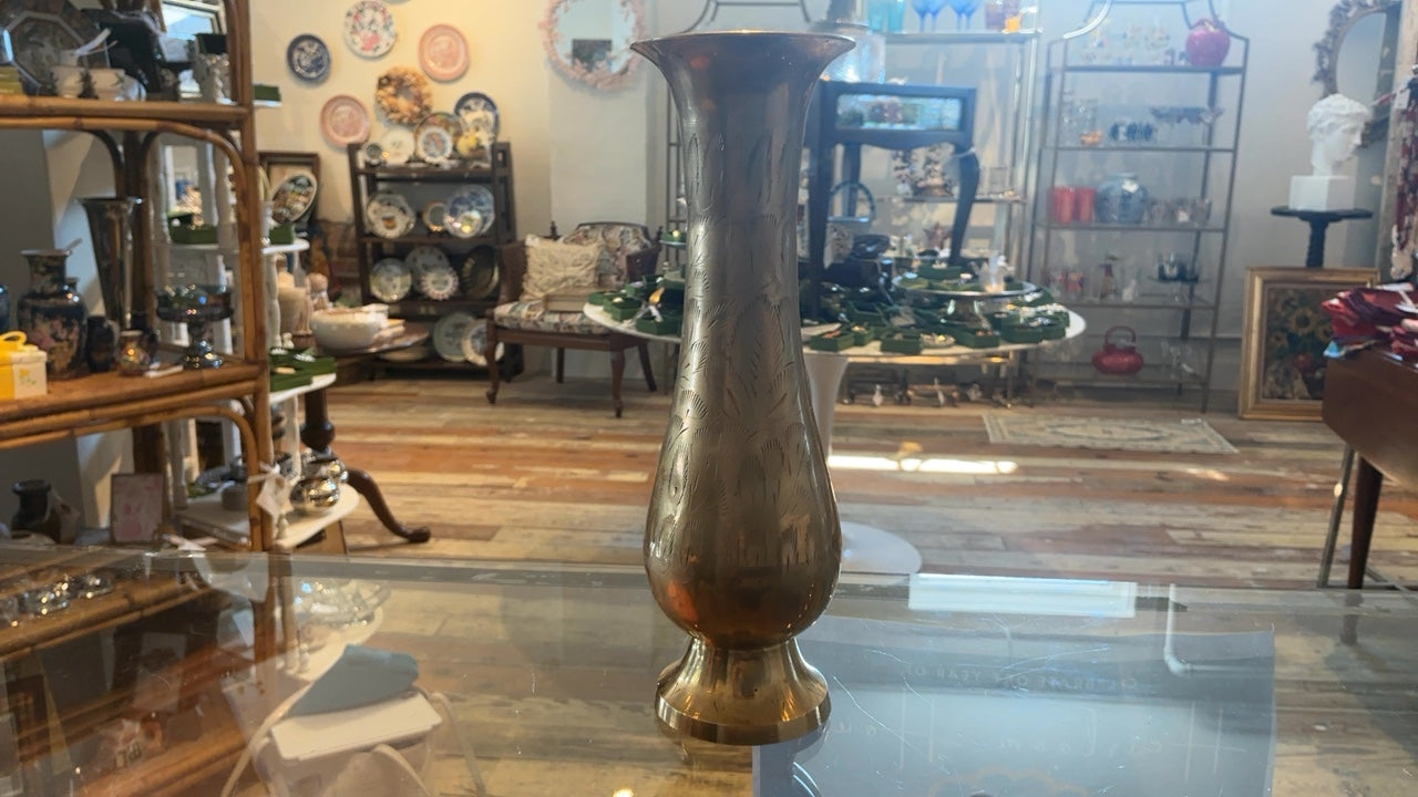 Small Brass Vase