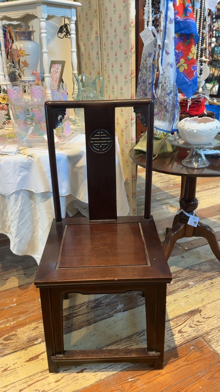 Oriental Wooden Chair