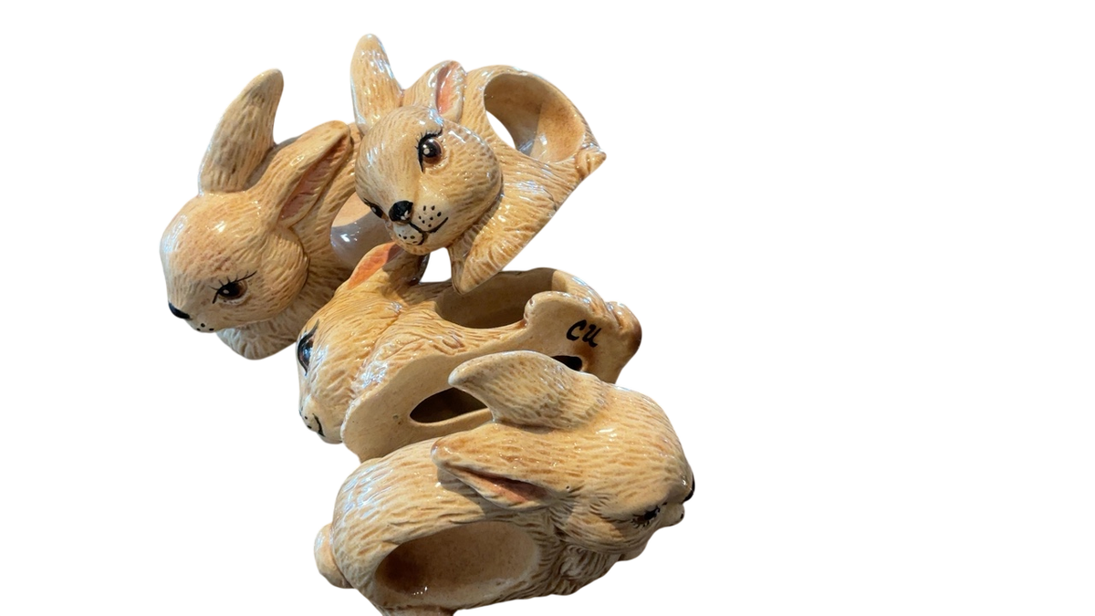 Bunny Napkin Rings (4)