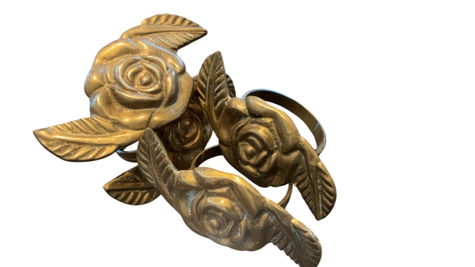 Flower Napkin Rings (4)