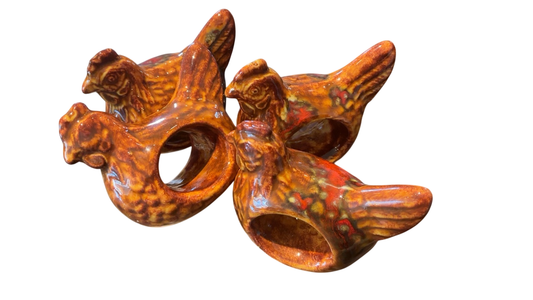 Chicken Napkin Rings (4)