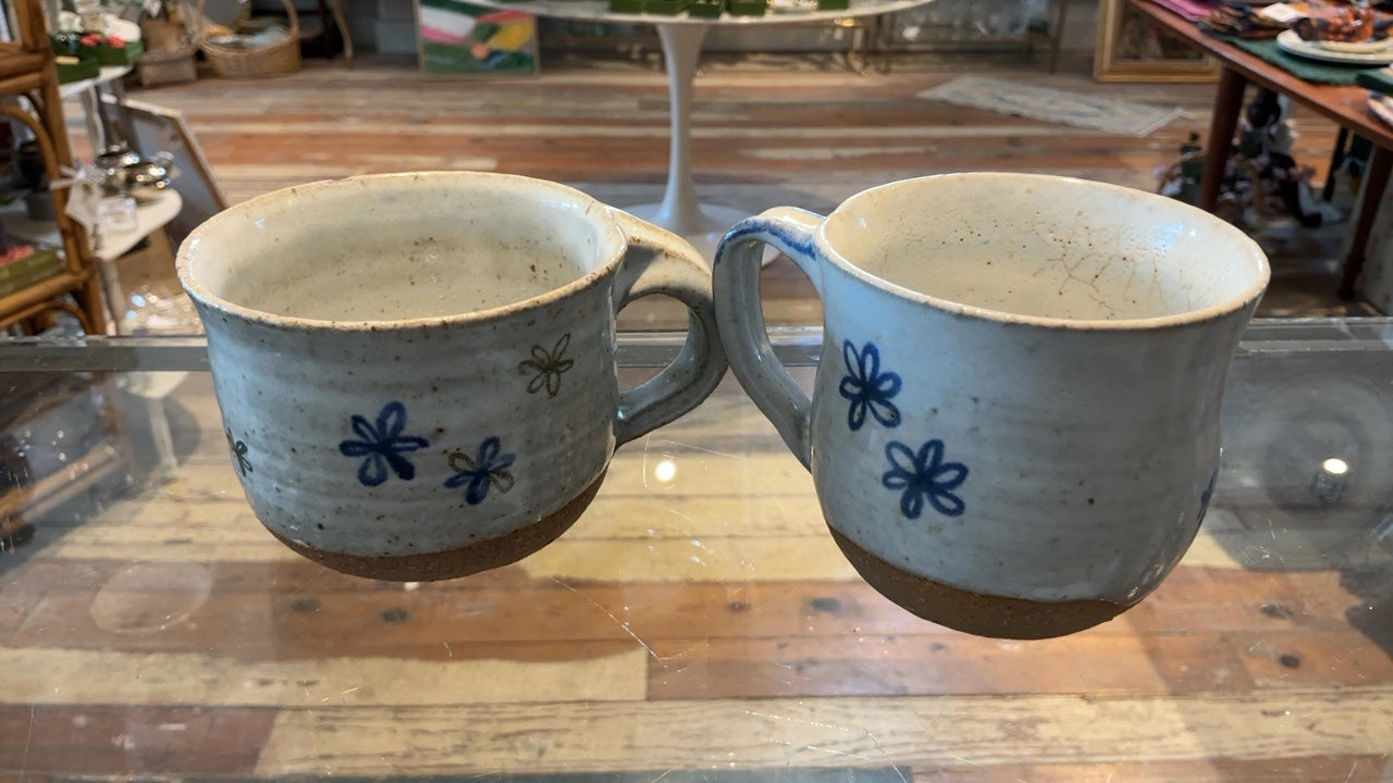 Ceramic Flower Mugs