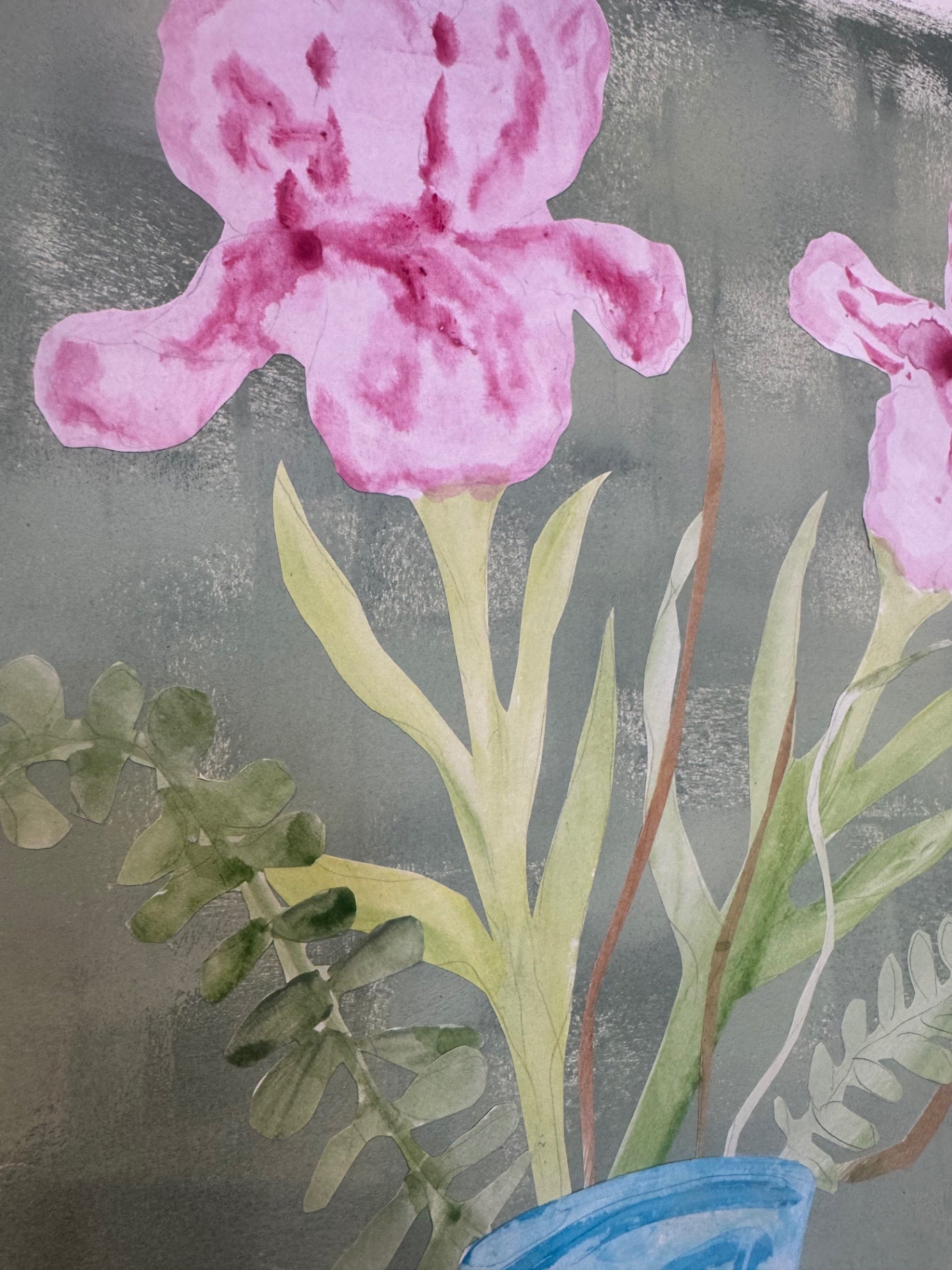 Pink Irises
