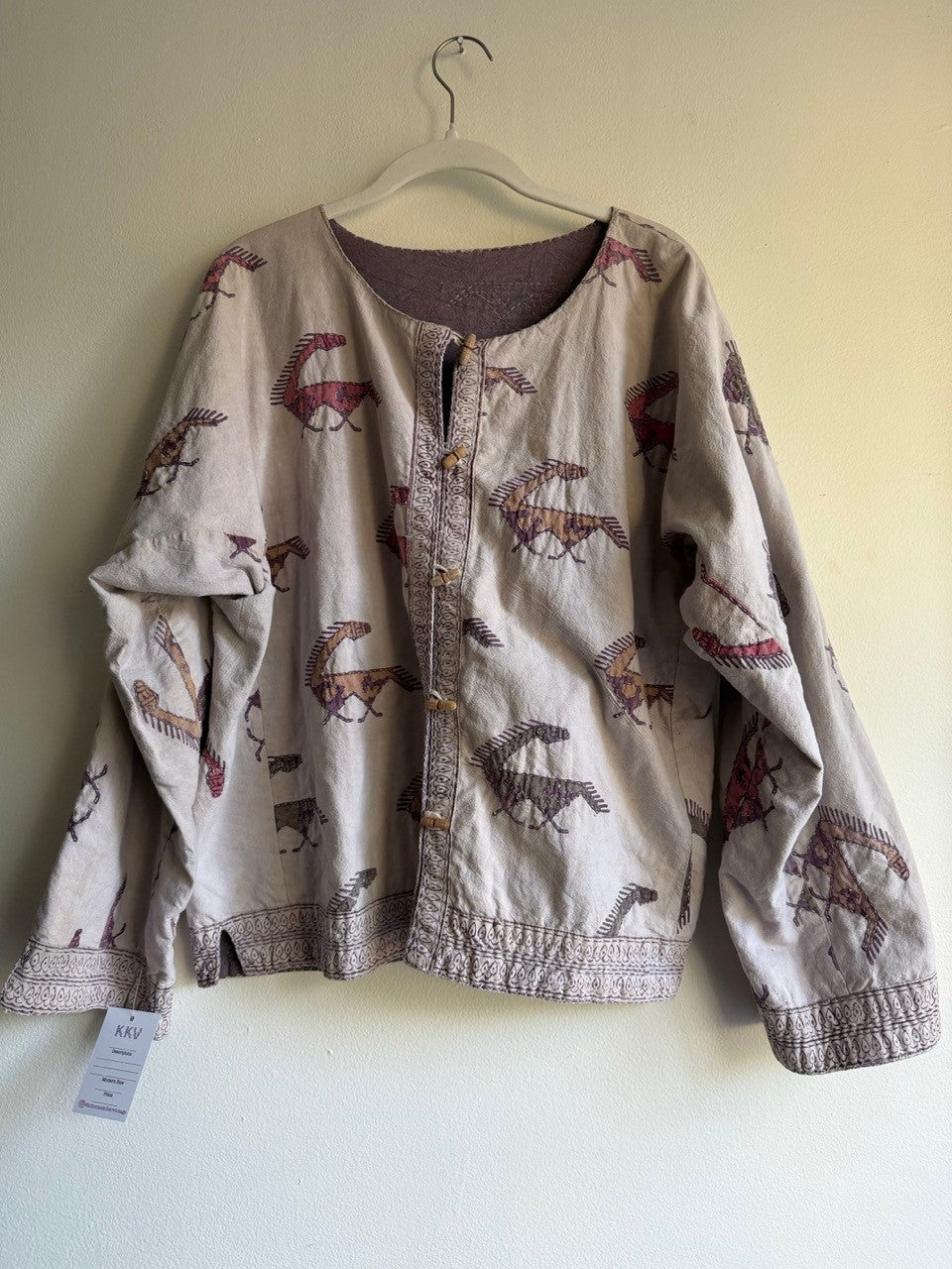 90s western arty horse jacket