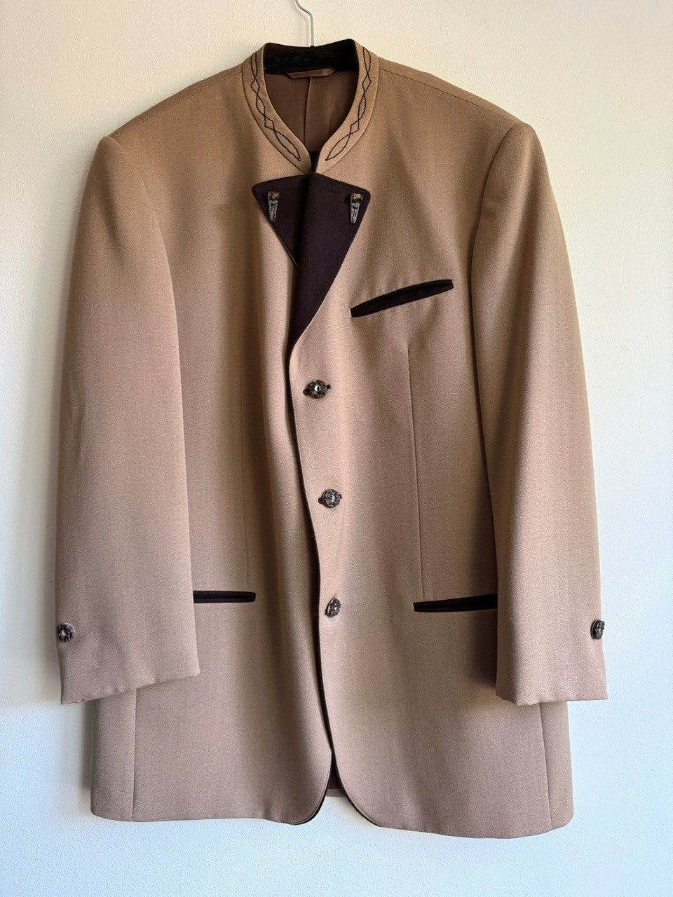70s custom made western blazer