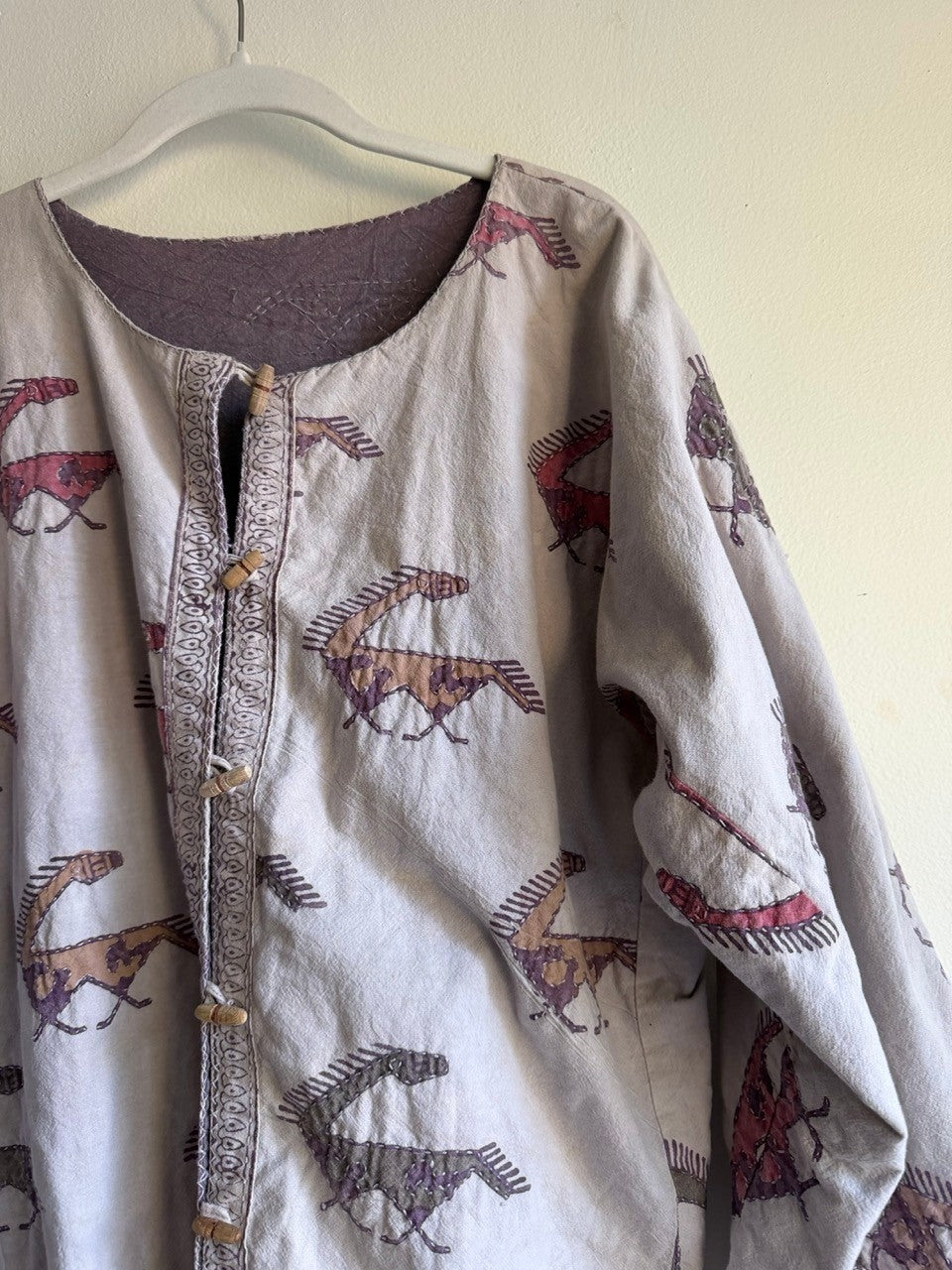 90s western arty horse jacket