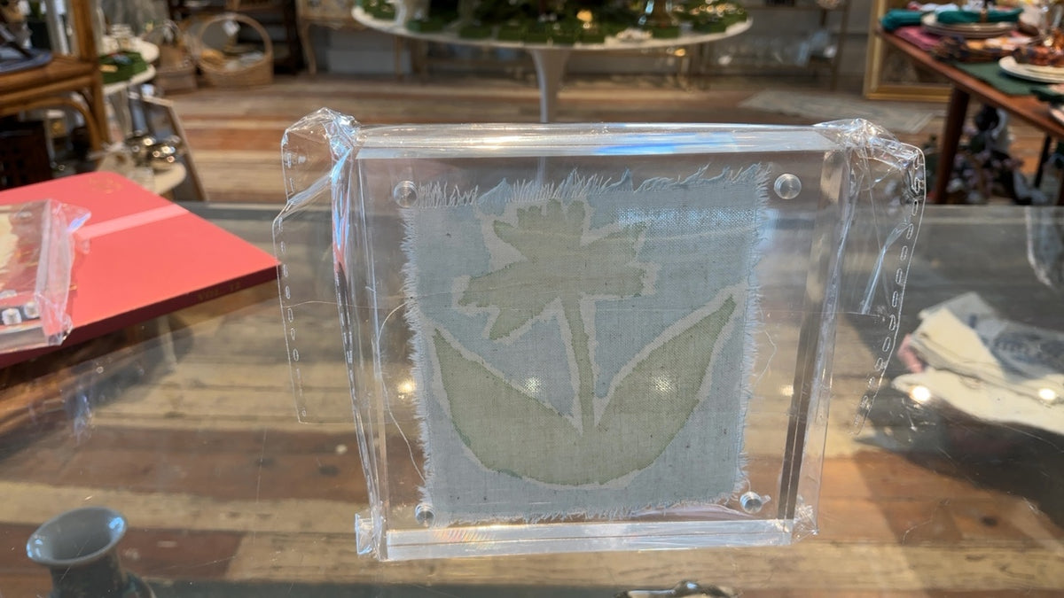Kayla Diskin Decorative Object 4x4 Clear/Transparent