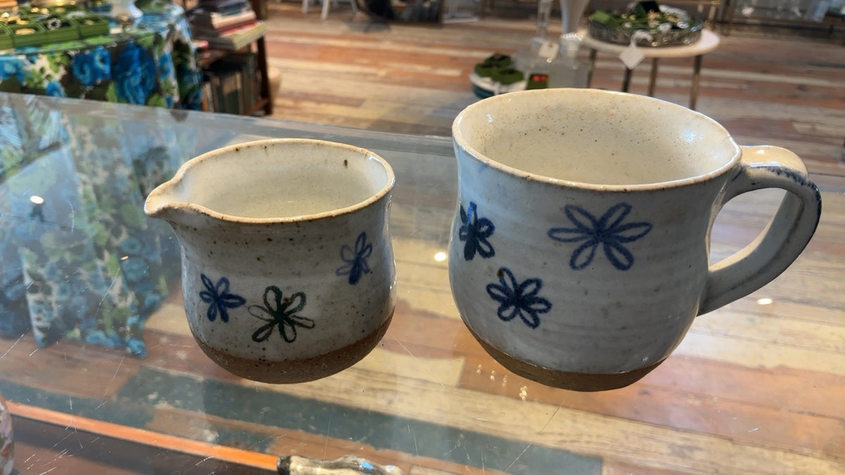 Coffee Mug and Creamer