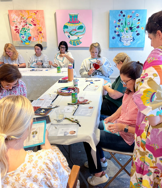 Tuesday, September 30th - Needlepoint Next Steps: Decorative Stitches Needlepoint Class with Stitchers Memphis