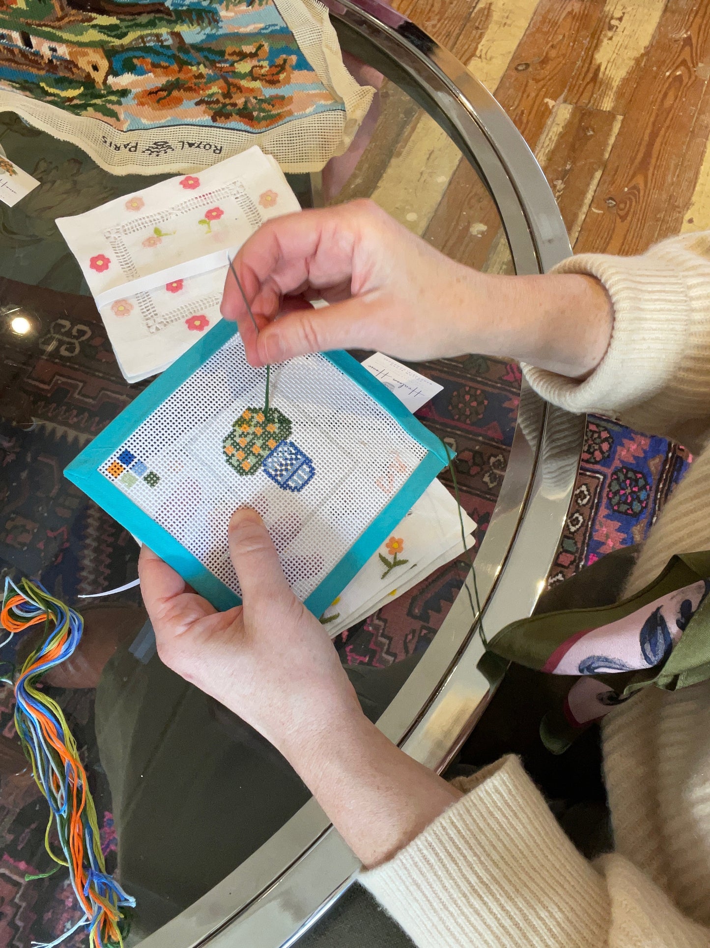 SOLD OUT Needlepoint 101 with Stitchers Memphis - March 24th