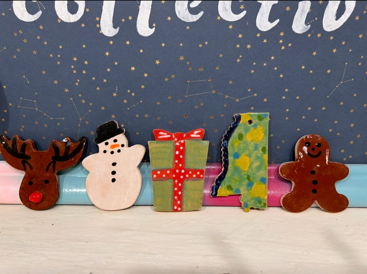 PAINT YOUR OWN ORNAMENTS with Petty Betty