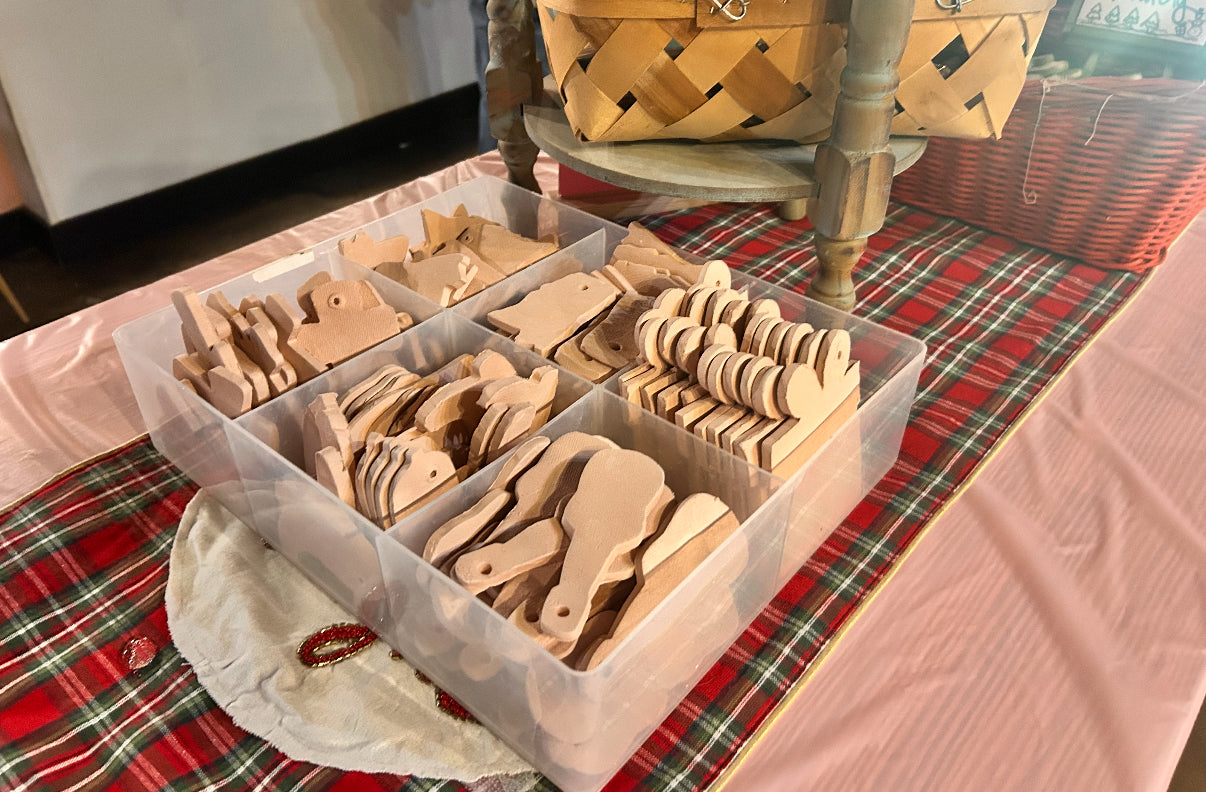 PAINT YOUR OWN ORNAMENTS with Petty Betty