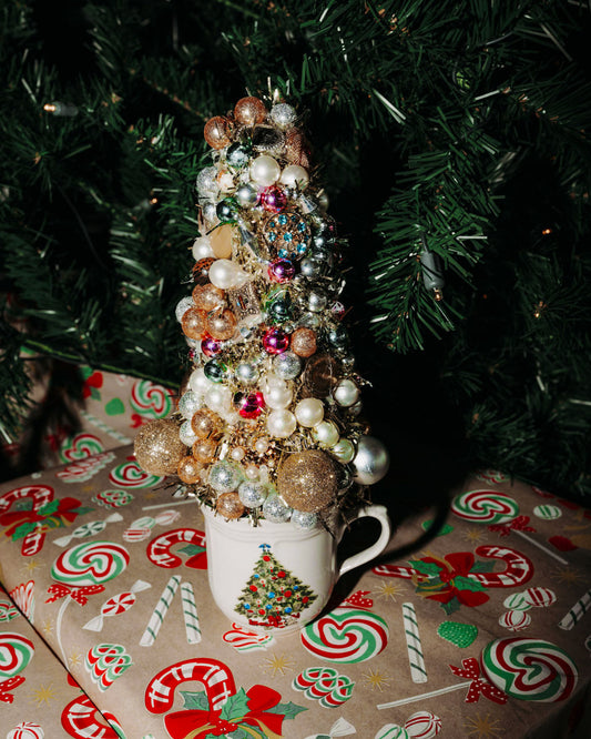 Tuesday December 9th, 6pm - 8pm Teacup Christmas Tree Craft Night!